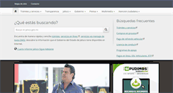 Desktop Screenshot of jalisco.gob.mx