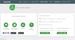 Desktop Screenshot of portalsej.jalisco.gob.mx