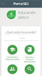 Mobile Screenshot of portalsej.jalisco.gob.mx
